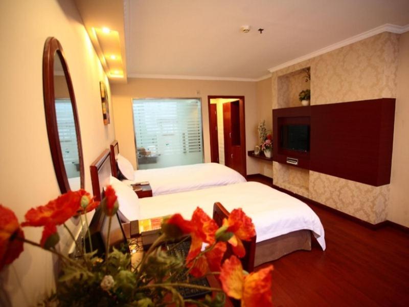 Greentree Inn Jiangsu Huaian Chuzhou Avenue Business Hotel Huai'an  Eksteriør bilde