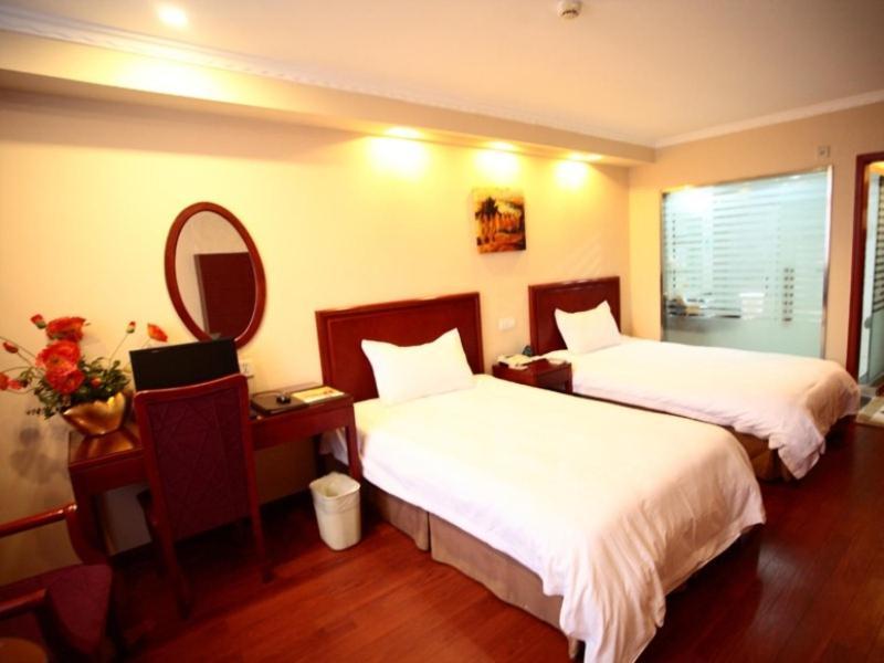 Greentree Inn Jiangsu Huaian Chuzhou Avenue Business Hotel Huai'an  Eksteriør bilde