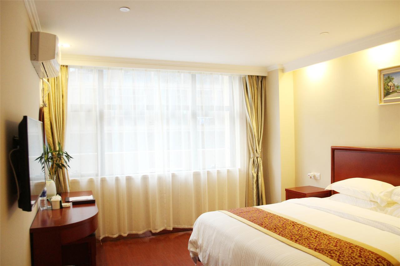 Greentree Inn Jiangsu Huaian Chuzhou Avenue Business Hotel Huai'an  Eksteriør bilde
