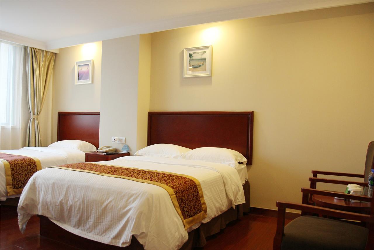 Greentree Inn Jiangsu Huaian Chuzhou Avenue Business Hotel Huai'an  Eksteriør bilde