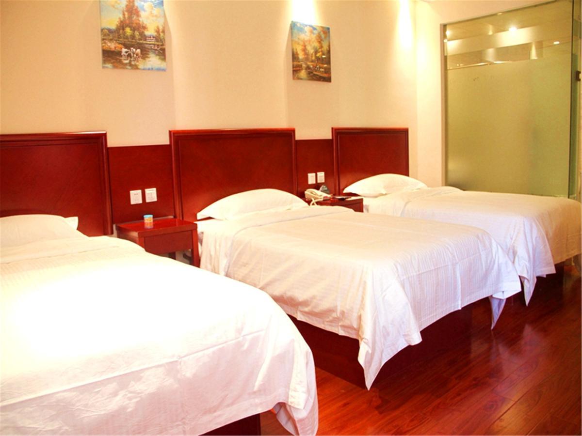 Greentree Inn Jiangsu Huaian Chuzhou Avenue Business Hotel Huai'an  Eksteriør bilde