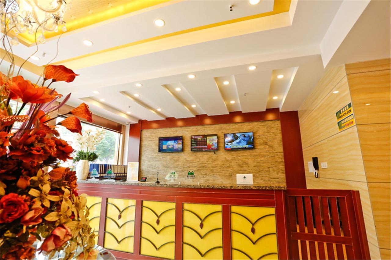 Greentree Inn Jiangsu Huaian Chuzhou Avenue Business Hotel Huai'an  Eksteriør bilde