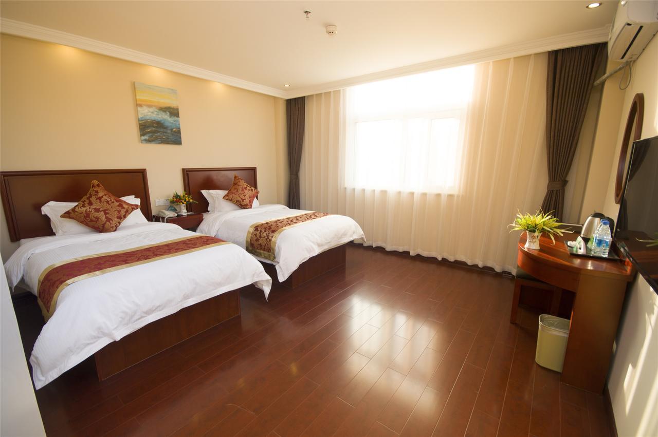 Greentree Inn Jiangsu Huaian Chuzhou Avenue Business Hotel Huai'an  Eksteriør bilde
